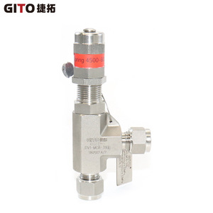 Vanne de décharge proportionnelle à compression de 8 mm, vanne de sécurité haute pression en acier inoxydable pour pipeline de gaz - Product Image 3