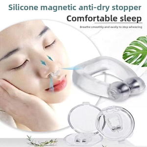 Clip Nasal Magnético de Silicona Anti-Ronquidos con Tiras Nasales para Mejorar el Sueño y la Corrección Respiratoria - <span class=keywords><strong>Producto</strong></span> para el Cuidado de la Salud - Product Image 5