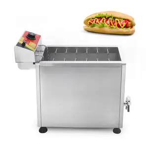 Factory price manufacturer supplier Korean corn dog vending machine for heating hot dog bread with a cheap price