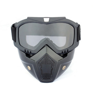 ANT5PPE Adjustable Non-Slip Strap Goggle Glasses Cosplay Motocross Racing Bike Cycling Protective <strong>Face</strong> <strong>Shield</strong> Off-Road Motorbike - Product Image 1