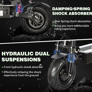 Trottinette Électrique Tout-Terrain HCBK Super Factory, Pliable, Double Moteur 14 Pouces, 60V/72V, pour Adulte – <span class=keywords><strong>Stock</strong></span> UE/<span class=keywords><strong>US</strong></span>/UK Disponible, Livraison Rapide - Product Image 5