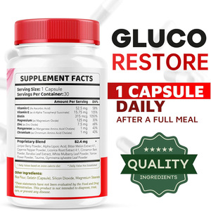 Kapsul Pemulihan Glukosa Gluco Capsules yang Laris di AS, Produk Amazon Independent Station, Mendukung OEM - Product Image 4
