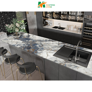 Bộ sưu tập pegmatite nhân tạo cao cấp-Tấm Đá thiêu kết đen siêu mỏng cho mặt bàn bếp & tấm Tường - Product Image 2