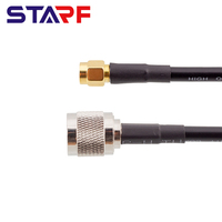 Kabel Navigasi Kombinasi Mesin Pertanian Pintar 4G RF Kabel Ekstensi TNC Male ke SMA Male RG58 1 3 5 8 meter