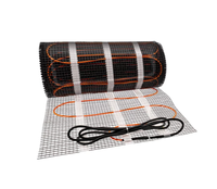 Tapis chauffant électrique pour le chauffage du sol de la salle de bain, solution de chauffage économe en énergie