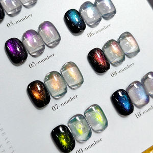 Marca Privada OEM, Gel Magnético Efecto Ojo de Gato AILANUO, 10 Colores, Colección de Esmaltes de Uñas con Efecto Ojo de Gato y Arena Movediza - Product Image 3