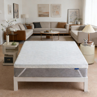 Matelas en mousse à mémoire de forme pleine grandeur, prix d'usine, vente en gros, tissu tricoté, fermeté moyenne, sans fibre de verre, mobilier de chambre à coucher