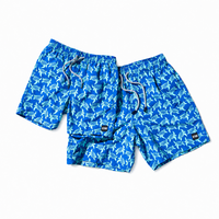 Fabrication de maillots de bain, design personnalisé imprimé, tissu recyclé, séchage rapide, boardshorts de plage, shorts de surf, maillots de bain assortis pour la famille