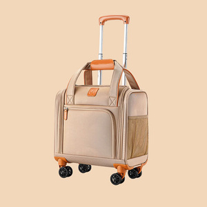 Maleta <span class=keywords><strong>de</strong></span> Cabina GEMULIN, Equipaje <span class=keywords><strong>de</strong></span> <span class=keywords><strong>Viaje</strong></span> Unisex, Material Oxford Suave, con Ruedas, <span class=keywords><strong>de</strong></span> Cuero y Tela, Maleta Pequeña con Asa - Product Image 1