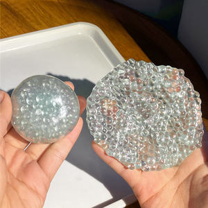 Pelota de Plástico Ultra Suave con Degradado Glaciar para Relajación y Entrenamiento de Fuerza de Manos, Sonido ASMR Relajante, Unisex, Todas las Edades - Product Image 2