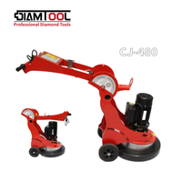Meuleuse à sol diamantée DIAMTOOL CJ-250/250E/480 de haute qualité, moteur FPT, fonctionnement semi-automatique, haute efficacité, 2,2 kW
