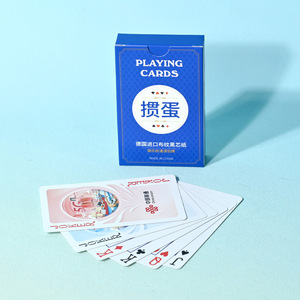 Playing Cards Guandan Style 57x87mm Coated Paper Recyclable For Chess And Card Games - Product Image 1