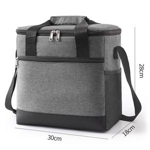 Xx785 Classic Custom Logo Silk Screen Printed Insulated Bento Outdoor Portable Large Capacity <b>Ice</b> <b>Pack</b> Oxford Cloth Bag - Product Image 6