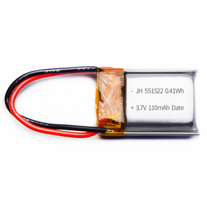 Batería de estado sólido con bolsa personalizada 551522 3,7 V 110mAh para reloj y dispositivo bucal de cuidado personal sónico-Marca JH 12 meses de garantía - Product Image 4