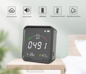 Oem <span class=keywords><strong>Co2</strong></span> Karbon Dioksit Dedektörü Ndir Sıcaklık ve Nem ve Hava Kalitesi Monitörü <span class=keywords><strong>Co2</strong></span> Ölçer Sensör Monitörü - Product Image 2