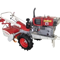 8-15 HP traktor berjalan tangan 12HP tangan kecil