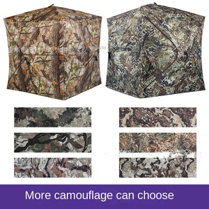 270/360 Derece Piramit Şeklinde Avcılık Çadırı, Geyik, Hindi, Kuş Gözlemi İçin Hızlı Kurulum, Su Geçirmez 2000-3000mm Oxford Kumaş - Product Image 4