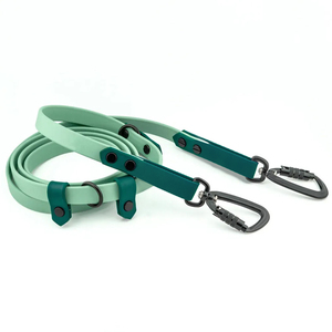 Gran oferta, Correa personalizada con revestimiento de PVC para mascotas, Correa impermeable multifuncional para perros manos libres para exteriores, todos los perros corriendo - Product Image 1