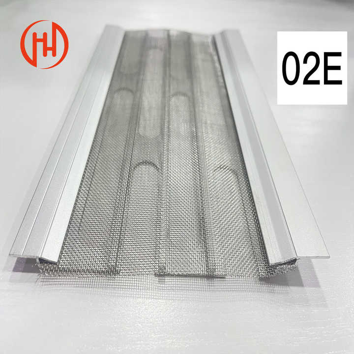 Aluminum Gutters Leaf Guard Cover Metal Roof Aluminum gutter guards