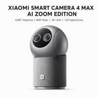 Mijia Smart Kamera 4 Max AI Zoom Edition Innen-4K-Kamera mit KI-Pflegefunktion für Babys, Senioren und Haustiere, 12-fach Zoom, MicroSD, Cloud, NAS SXJYY