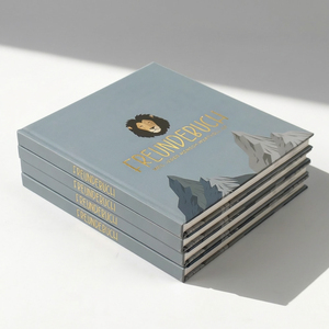 Libro <span class=keywords><strong>de</strong></span> Amistad para Niños con Diseño <span class=keywords><strong>de</strong></span> León, Tapa Dura Laminada y Cosida, Papel Artístico, Versículos Bíblicos Impresos con Lámina Dorada, Inspirador - Product Image 1