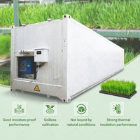 Système de germination de germes de blé fourrage vert hydroponique pour bovins de luzerne