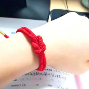 Accesorios de pareja de familia de estudiantes, pulsera trenzada de cuerda roja Simple, pulsera significativa de 12 zodiacos, regalos para mujeres - Product Image 4