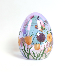 زينة بيض زجاجية منفوخة يدويًا، مستلزمات حرفية لعيد الفصح، بيض عيد الفصح اصطناعي، ديكورات منزلية - Product Image 6