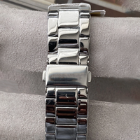 MKOriginals – montre à Quartz pour femmes, bracelet en acier inoxydable avec diamants, boîtier irrégulier, mode luxe, montre-bracelet pour dames