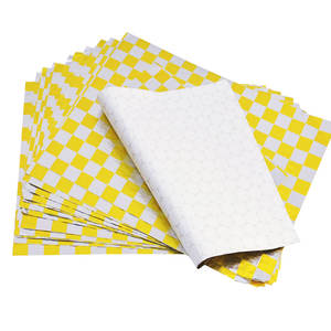 Papel de Envolver Alimentos Personalizado al por Mayor, Reciclable, con Diseño Impreso, Papel Encerado Antigrasa para Comida para Llevar - Product Image 1