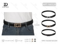 Cintura con Fibbia in Lega 3,5 Cm Stile Casual in Metallo - Product Image 1