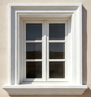 Moulure murale extérieure légère en EPS, aspect pierre, avec profil Keystone, sur mesure pour la décoration de façade de villa