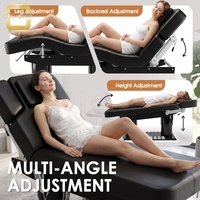 Table de massage électrique avec télécommande pour soins du visage et du corps