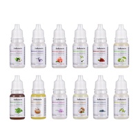 24 Saveurs d'Essence de Saveur Naturelle pour Base de Gloss à Lèvres Cosmétique Fait Main Gloss à Lèvres DIY Parfum de Fruits Aromatisation Huile Essentielle