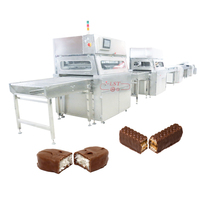 Vente chaude Machines industrielles entièrement automatiques pour l'enrobage et la saupoudrage de chocolat