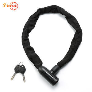 जिंटा हाई सिक्योरिटी एंटी-चोरी मल्टी कलर 1000 मिमी की चेन लॉक मोटरसाइकिल बाइक बाइक चेन लॉक - Product Image 1