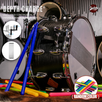 Tambor de Percusión Beatello 1408 Deep Cannon con Llave de Velocidad Variable, Baquetas de Nylon Antideslizantes 5A para Instrumentos de Percusión de Escenario
