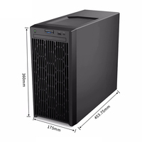 戴尔 PowerEdge T150 小型塔式服务器 Intel Xeon E-2378 2.6GHz 8C 16T 16GB DDR4 4TB SATA 3 年保修 有现货