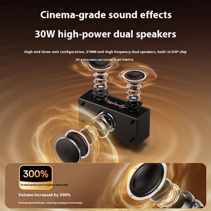 New K3 Retro thông minh tất cả-trong-một máy Karaoke 60W cho loa <span class=keywords><strong>Bluetooth</strong></span> với RGB LED chiếu sáng cho rạp hát tại nhà và KTV Set - Product Image 4