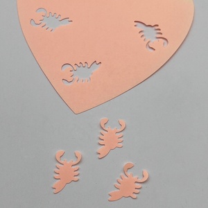 China Factory Craft Paper Einloch-Puncher Skorpion geformte DIY benutzer definierte Mini-Locher für die Schule Werbeartikel - Product Image 5