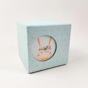 Scatola Regalo Quadrata Rigida Personalizzata Ecologica Riciclabile per Sapone Artigianale Aromaterapico con Finestra Flip-top Interattiva e Divertente - Product Image 4