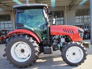 Tracteur agricole polyvalent avec accessoires de motoculteur rotatif en option, tracteur agricole haute traction de 90 CV - Product Image 4