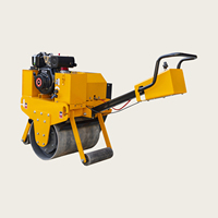 Compacteur vibrant diesel 20 kN portable pour la réparation routière, le remblaiement de fossés et l'aménagement paysager