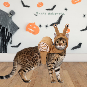 All'ingrosso Costume Cosplay di lumaca in poliestere per animali domestici estate inverno primavera Costume per animali domestici - Product Image 4