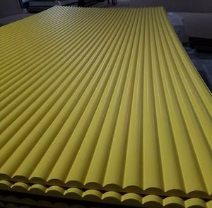 Laque par pulvérisation étanche à l'humidité MDF sculpté conseil apprêt peinture vague conseil - Product Image 1