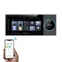 Panneau de commande intelligent pour maison connectée avec écran tactile de 10 pouces, multifonctionnel, compatible Tuya, Android, USB, Wi-Fi, musique d'ambiance, Zigbee