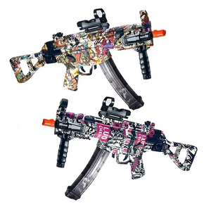 โรงงานขายปืนของเล่นไฟฟ้า <span class=keywords><strong>MP5K</strong></span> แบบยิงอัตโนมัติ ปืนของเล่น <span class=keywords><strong>MP5K</strong></span> แบบยิงกระสุนเจล - Product Image 1