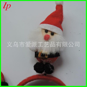 คริสต์มาส ที่คาดผมซานตาคลอส ผ้ากำมะหยี่ หมวกปาร์ตี้สำหรับทุกเพศ LPB0021 - Product Image 2