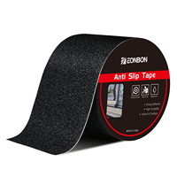 EONBON Bande antidérapante durable de 5 pouces de large pour usage intérieur, ruban adhésif antidérapant pour sol - Adhérence forte sur surfaces humides/sèches