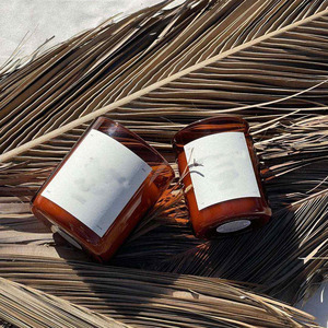 Bán buôn tùy chỉnh trống thăng hoa rỗng Ống hổ phách <span class=keywords><strong>Jar</strong></span> với nắp thủy tinh sang trọng nến <span class=keywords><strong>Jar</strong></span> - Product Image 5